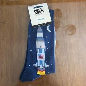 New w Tags Rocket Ship socks